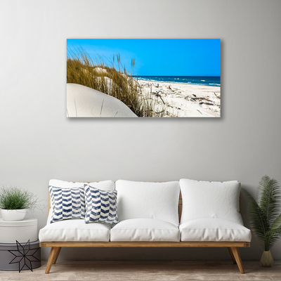 Quadro su tela Paesaggio da spiaggia