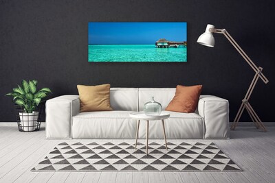 Quadro su tela Paesaggio marino