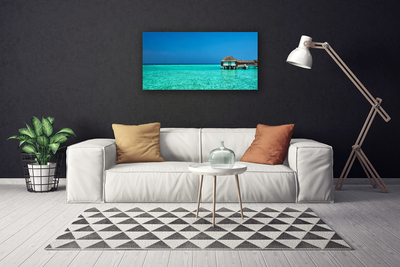 Quadro su tela Paesaggio marino