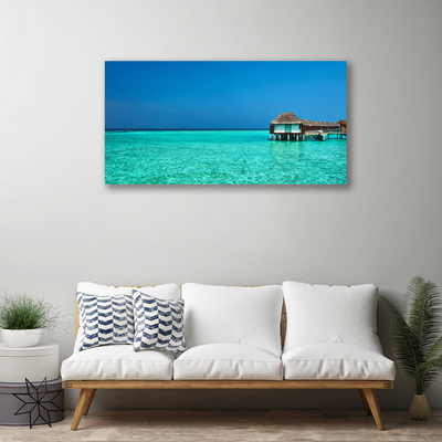 Quadro su tela Paesaggio marino