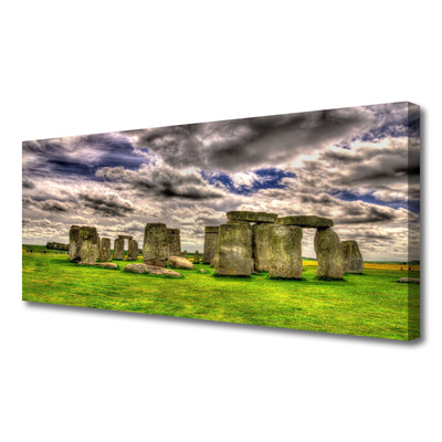 Quadro su tela Paesaggio di Stonehenge