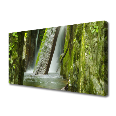 Quadro su tela Cascata della natura