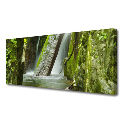 Quadro su tela Cascata della natura