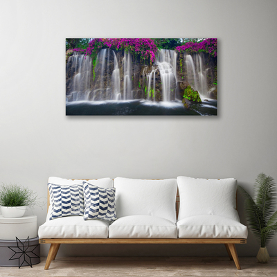 Quadro su tela Cascata della natura