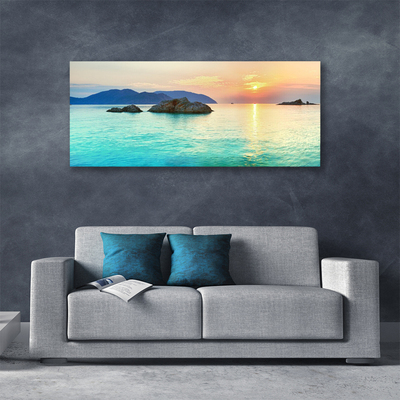 Quadro su tela Paesaggio marino