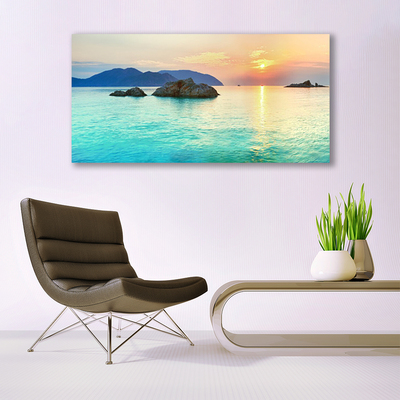 Quadro su tela Paesaggio marino