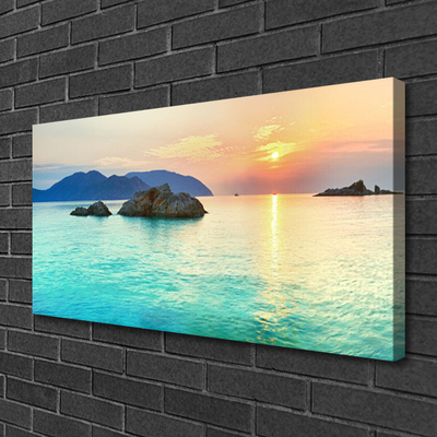 Quadro su tela Paesaggio marino