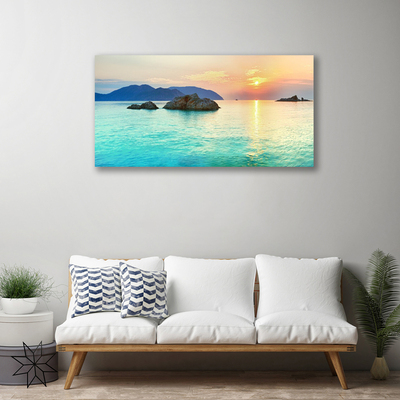 Quadro su tela Paesaggio marino