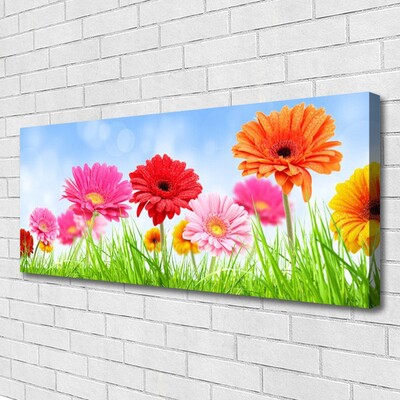 Quadro su tela I fiori dell'erba