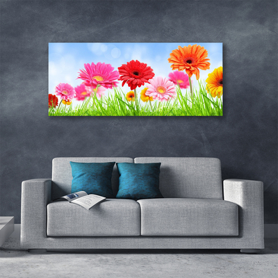 Quadro su tela I fiori dell'erba