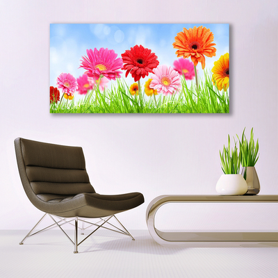 Quadro su tela I fiori dell'erba