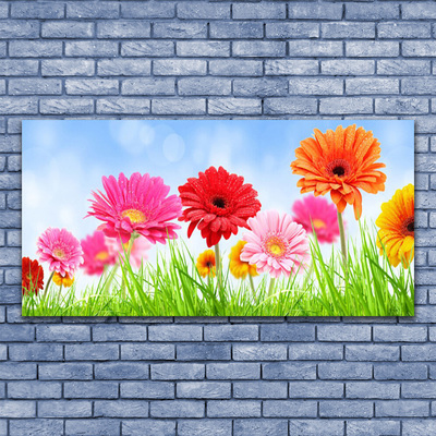 Quadro su tela I fiori dell'erba