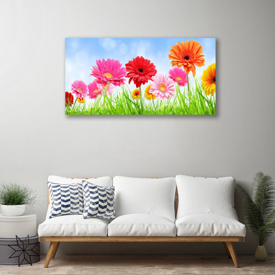 Quadro su tela I fiori dell'erba