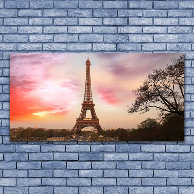 Quadro su tela Architettura della torre Eiffel
