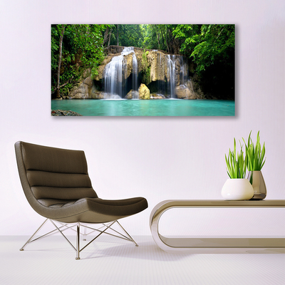 Quadro su tela Cascata dell'albero della natura