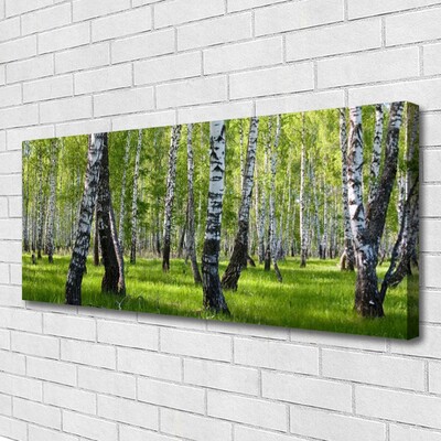 Stampa quadro su tela Foresta dell'albero della natura