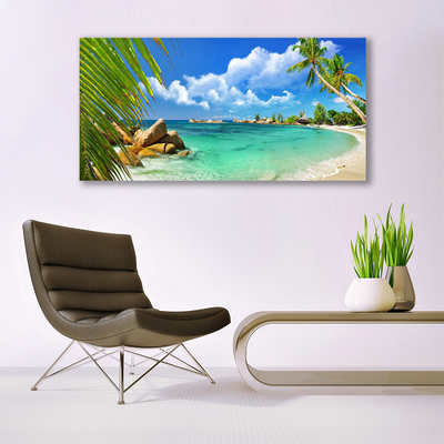 Quadro su tela Paesaggio marino