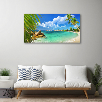 Quadro su tela Paesaggio marino