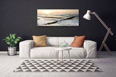 Foto quadro su tela Paesaggio marino