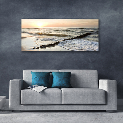 Foto quadro su tela Paesaggio marino