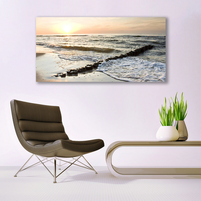 Foto quadro su tela Paesaggio marino