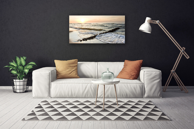 Foto quadro su tela Paesaggio marino