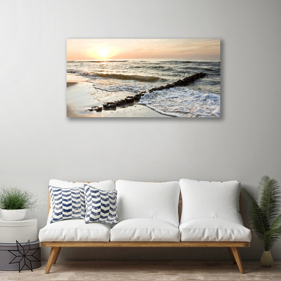 Foto quadro su tela Paesaggio marino