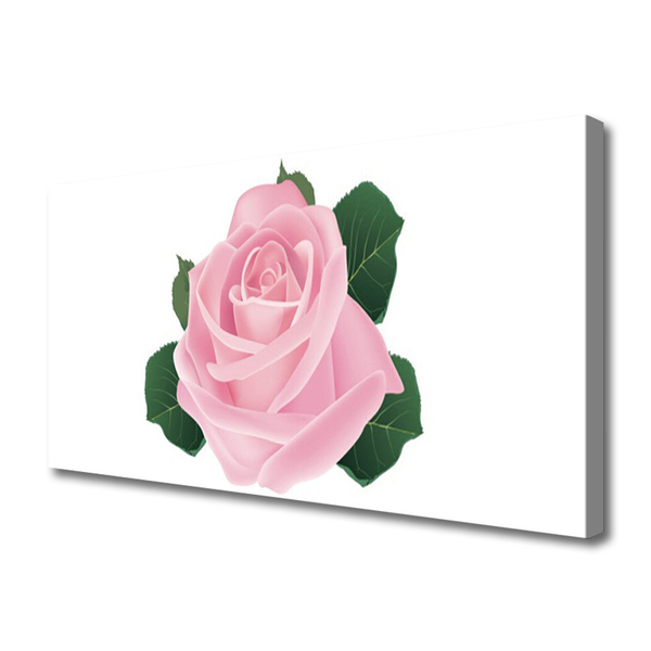 Quadro stampa su tela Natura della pianta del fiore della rosa