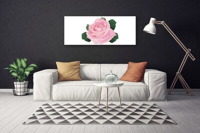 Quadro stampa su tela Natura della pianta del fiore della rosa