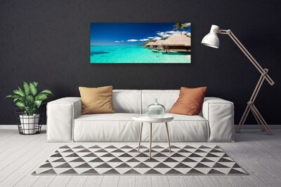 Quadro su tela Paesaggio marino