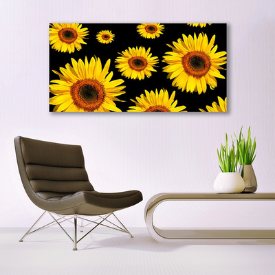 Quadro su tela Girasoli, piante, natura