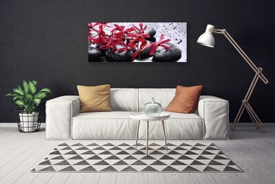 Foto quadro su tela Pietre di fiori Art