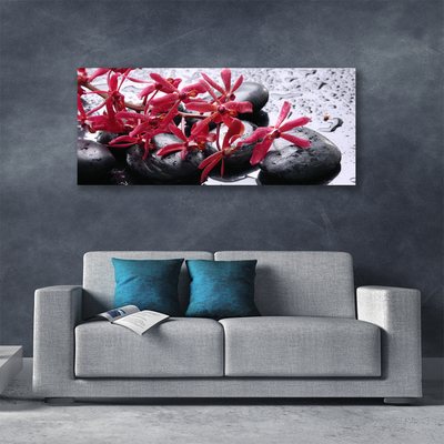 Foto quadro su tela Pietre di fiori Art