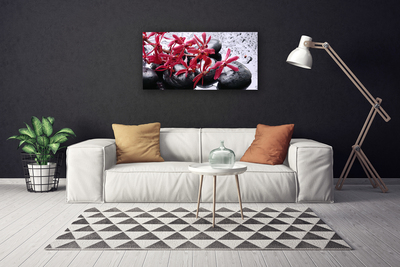 Foto quadro su tela Pietre di fiori Art