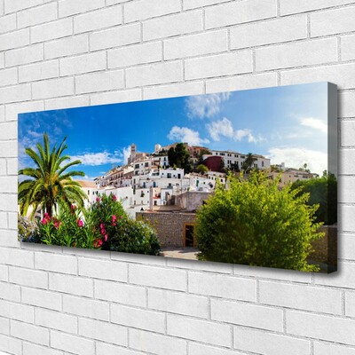 Quadro su tela Paesaggio della città di Palma