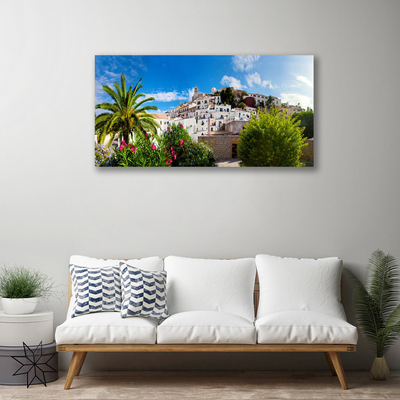 Quadro su tela Paesaggio della città di Palma