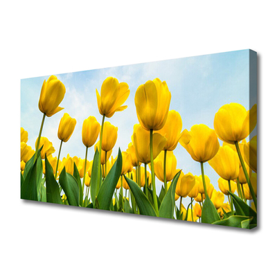 Quadro stampa su tela Tulipani, fiori, piante