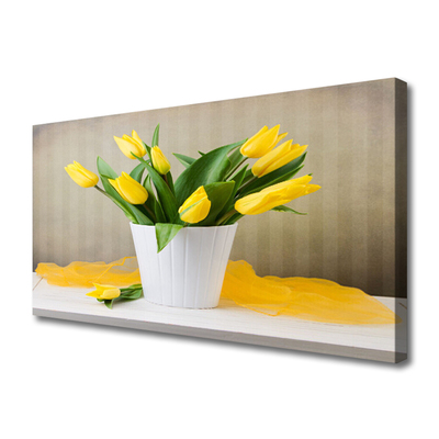 Quadro su tela Tulipani, fiori, piante