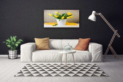 Quadro su tela Tulipani, fiori, piante