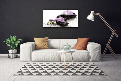 Quadro su tela Pietre di fiori Art