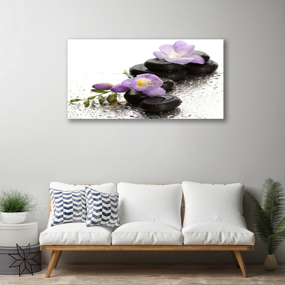 Quadro su tela Pietre di fiori Art