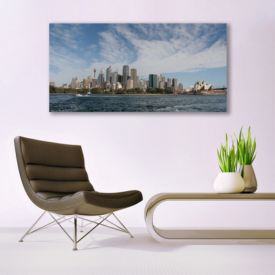 Quadro su tela Sea City Case Sydney