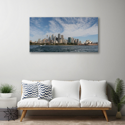 Quadro su tela Sea City Case Sydney