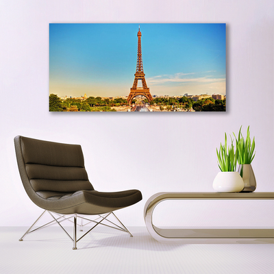 Quadro su tela Città di Parigi della Torre Eiffel