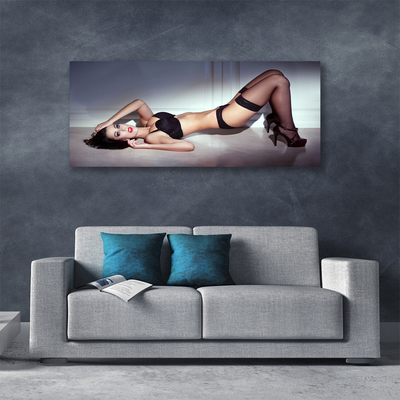 Foto quadro su tela Donna erotica sexy