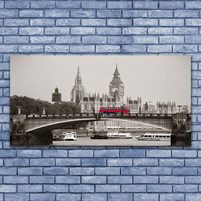Quadro su tela Ponte del Big Ben di Londra