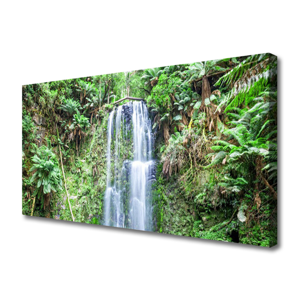 Quadro su tela Cascata dell'albero della natura