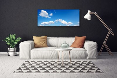 Quadro su tela Cielo, nuvole, paesaggio