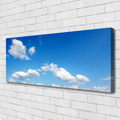 Quadro su tela Cielo, nuvole, paesaggio