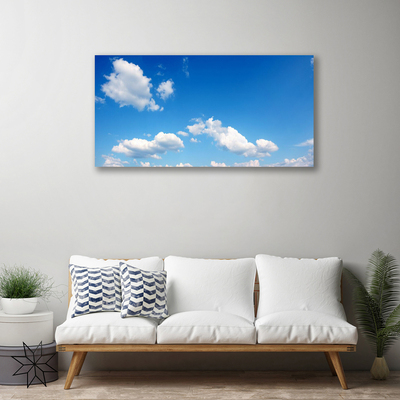 Quadro su tela Cielo, nuvole, paesaggio